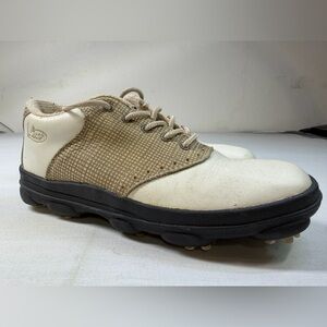 Bite Cirrus Series Inspire White and Natural Golf Shoes Women’s Size 6